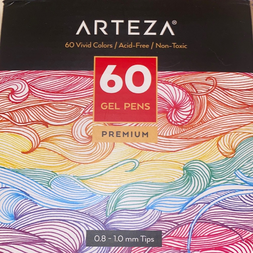 Arteza 60 Gel Pens Pack